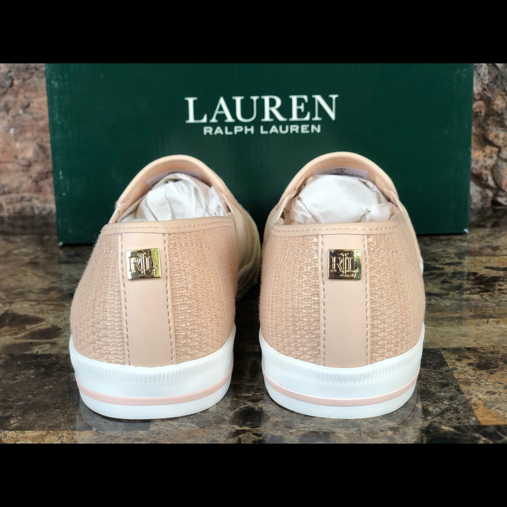 NEW Lauren Ralph Lauren JINNY sneakers (sale) - Picture 9 of 16